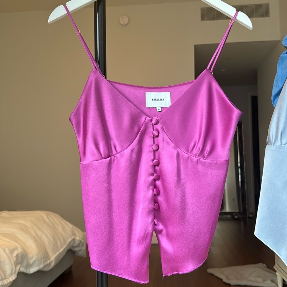 Nanushka medium pink tank